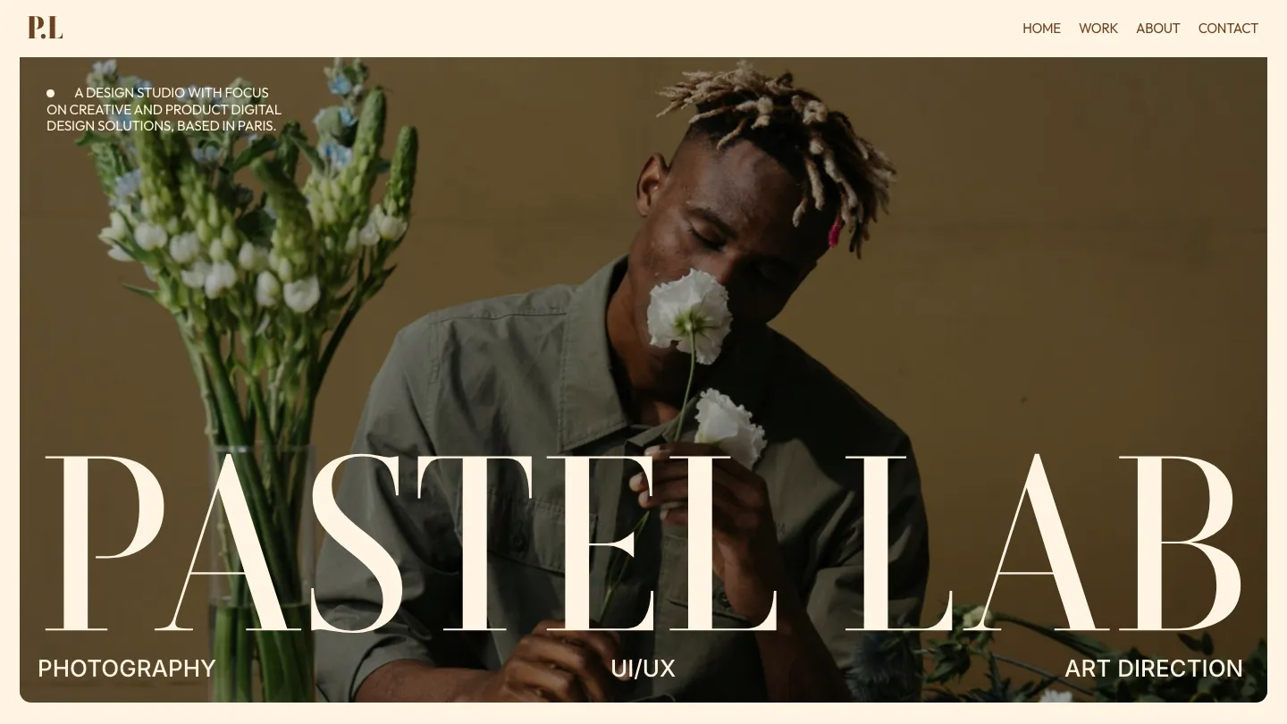 pastel-lab - Framer Personal Website Template