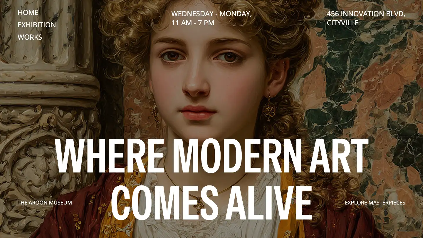 ArqonMuseum - Webflow Art & Design Website Template